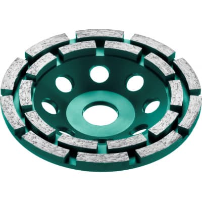 Двухрядная алмазная чашка Kraftool Double d 125 мм, INDUSTRIAL 33369-125