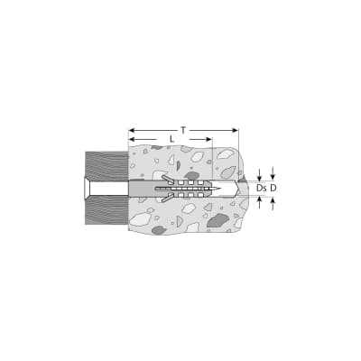 Дюбели распорные ЕВРО ЗУБР 25 x 5 мм, 2000 шт. 301010-05-025