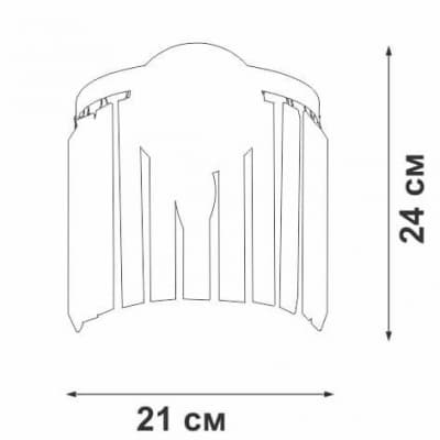 Бра Vitaluce V5151-9/1A