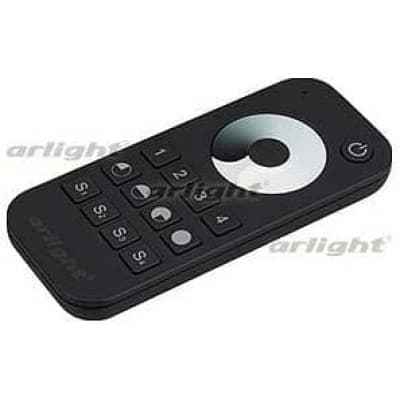 Пульт ДУ Arlight SMART-R24-DIM Black (4 зоны, 2.4G) 023475