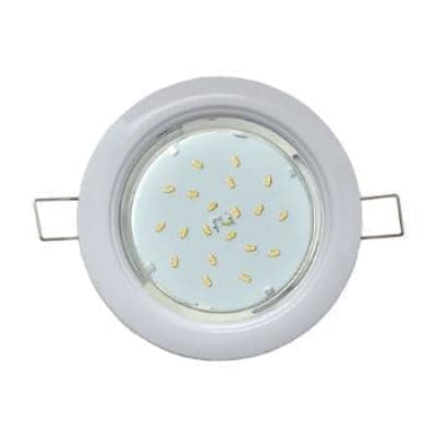 Встраиваемый светильник Ecola GX53 DGX5315 белый FW53EFECD