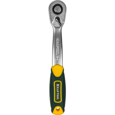 Трещотка для торцовых головок KRAFTOOL 1/4", 72 зубца, Cr-V сталь 27795-1/4_z02