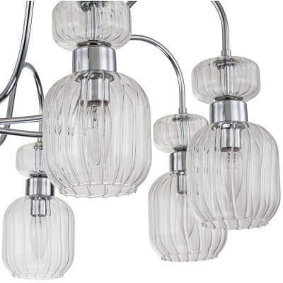 Потолочная люстра Escada Gloss 1141/8PL Chrome/Clear