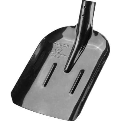 Совковая лопата с ребрами жесткости ЗУБР ПРОФИ-5, ЛСП, без черенка 39452