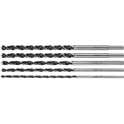 STAYER ″Maxdrill″ 5 шт., 6-8-10-12-14 х 300 мм, набор сверл спиральных по дереву 2943-300-H5_z01
