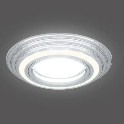 Встраиваемый светильник Gauss Backlight BL138 хром GU5.3 3W Led 3000K