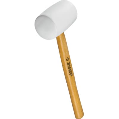 Белая резиновая киянка ЗУБР 340 г 20511-340_z02