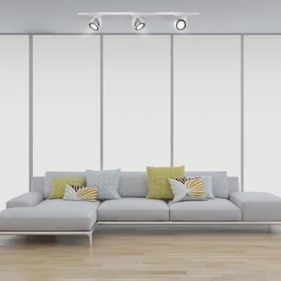 Трехфазный треков.светодиодн.светильник IP20 LED 4000K 30W HELIX 358175 PORT NT19 046 белый/черный