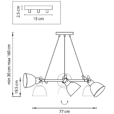 Подвесная люстра Lightstar Acrobata 761164