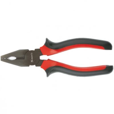 Плоскогубцы комбинированные Black Nickel, 160 мм, двухкомпонентные рукоятки Matrix 16978