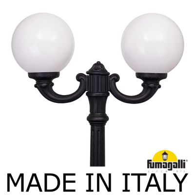 Парковый фонарь FUMAGALLI TABOR OFIR/GLOBE 300 2L G30.205.R20.AYF1R
