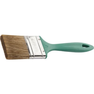 Кисть плоская STAYER 63 мм, 2.5", щетина смешанная, пластмассовая ручка LASUR-EURO 01081-63