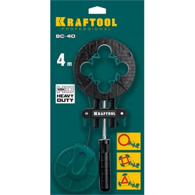 BC-40 ременная струбцина 4 м, KRAFTOOL 32207-1