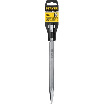 STAYER Gorilla Force SDS-Plus Зубило пикообразное 250 мм 29351-00-250_z02