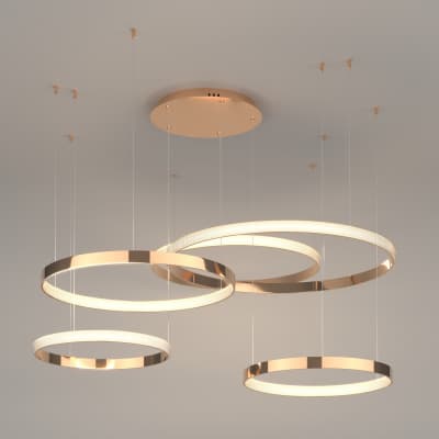 Подвесной светильник Eurosvet Posh 90175/5 медный