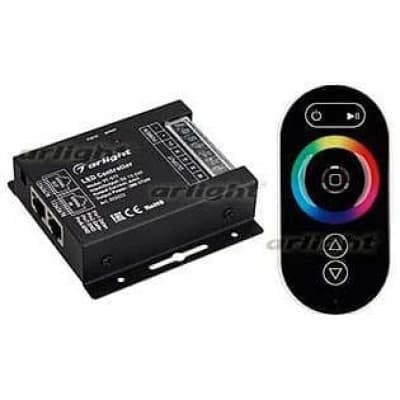 Контроллер Arlight с пультом ДУ VT-S17-4x6A (12-24V, ПДУ Овал, RF) 023322