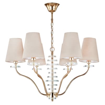 Подвесная люстра Crystal Lux ARMANDO SP6+6 GOLD