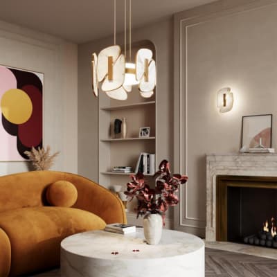 Подвесной светильник Odeon Light Chiara 6638/45L