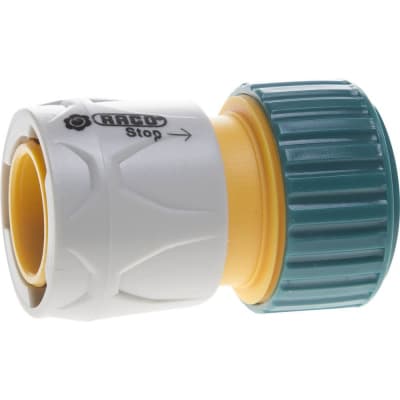 соединитель шланг-насадка Raco O 3/4", автостоп, Original 4250-55206C