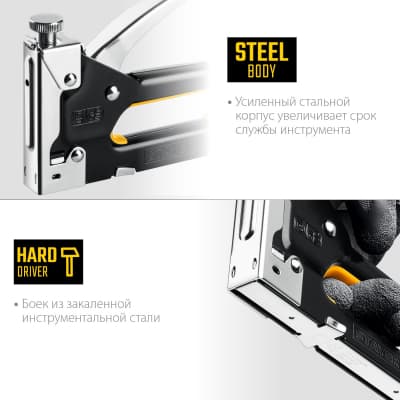 Стальной степлер тип 53(4-14мм), STAYER Max-53 31501_z01