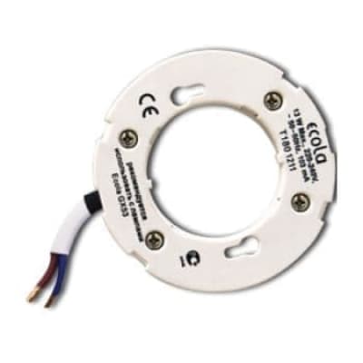 Патрон для ламп GX53 Ecola Base пластиковый GX53BPECB