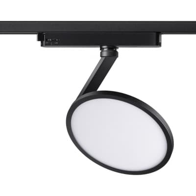Однофазный трековый светильник IP20 LED 4000K 18W 85-265V HAT 358348 PORT NT20 054 черный