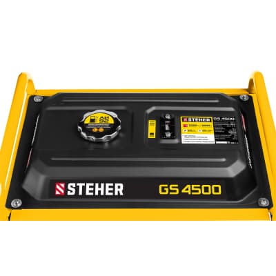 GS-4500 бензиновый генератор, 3300 Вт, STEHER GS-4500