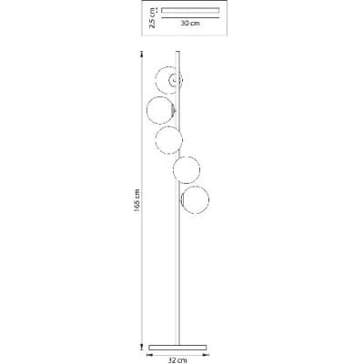 Торшер Lightstar Croco 815753