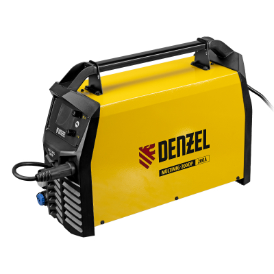Аппарат инвертор. полуавтомат. сварки MultiMIG-200DP Synergy Double Pulse, 200 А, ПВ 80% Denzel 94313