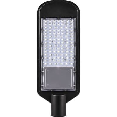 Уличный светильник консольный светодиодный, на столб FERON SP3032, 50W, 6400К цвет черный 32577