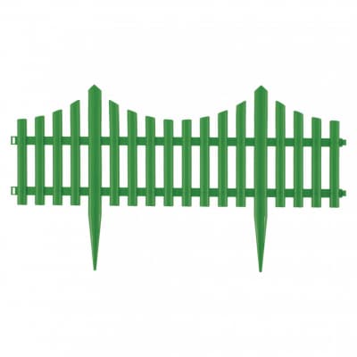 Забор декоративный Гибкий, 24 х 300 см, зеленый, Россия, Palisad 65017