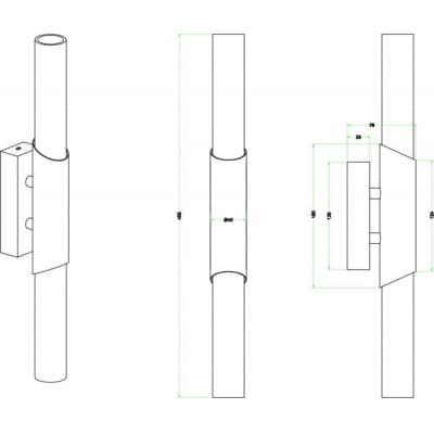 Настенный светильник Zortes Twin ZRS.19020.2