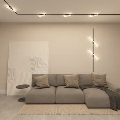 Трековый светильник Denkirs Strom DK6448-BK