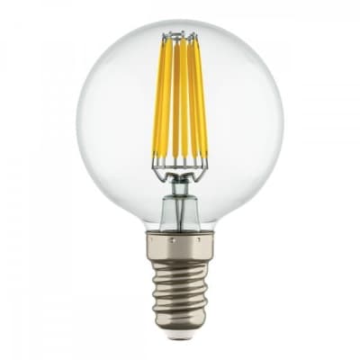 Лампа светодиодная Lightstar LED G50 Filament 6W E14 4200K 933804