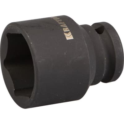 Торцовая головка ударная KRAFTOOL 1/2", 32 мм, Cr-Mo сталь, фосфатированная 27940-32_z01