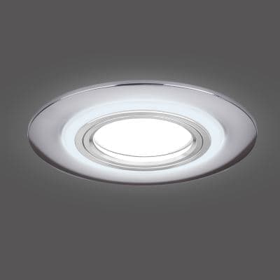 Встраиваемый светильник Gauss Backlight BL141 хром GU5.3 3W Led 3000K