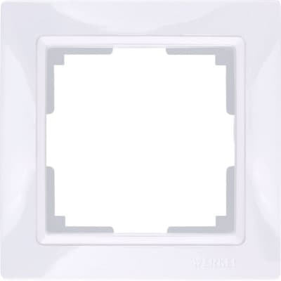 Рамка на 1 пост Werkel Snabb basic WL03-Frame-01 белый W0012001 