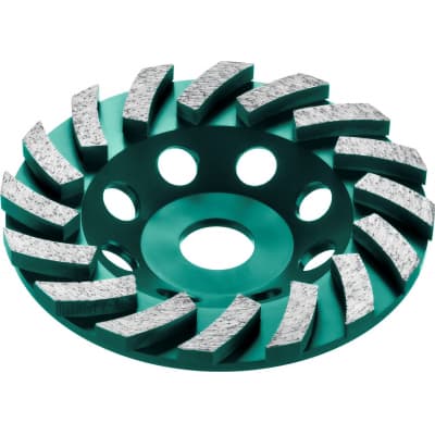 Сегментная алмазная чашка Kraftool Turbo d 125 мм, INDUSTRIAL 33368-125
