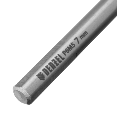 Сверло спиральное по металлу 7,0 x 109 мм, Р6М5, Golden Tip  Denzel 718237