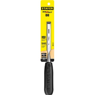 STAYER Max-Cut стамеска с пластиковой рукояткой, 8 мм 1820-08_z01
