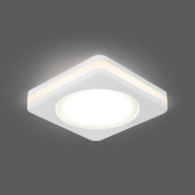 Встраиваемый светильник Gauss Backlight BL104 белый 8W Led 3000K