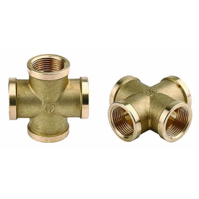 Крестовина GENERAL FITTINGS 1/2", латунь 51049-1/2