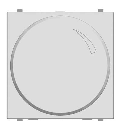 Светорегулятор поворотный для люминисцентных ламп 1-10В, 700W, 2 мод ABB NIE Zenit Белый