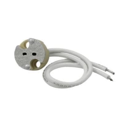 Патрон для ламп GU5.3 Ecola Base керамический AB53LWEAY