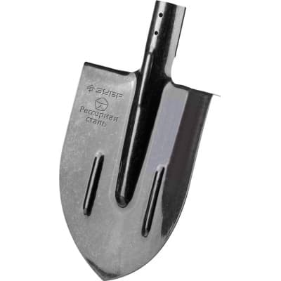 Штыковая лопата c ребрами жесткости ЗУБР ПРОФИ-5, ЛКО, без черенка 39450