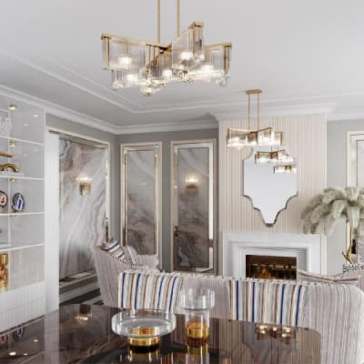 Потолочная люстра Odeon Light Gatsby 4877/7