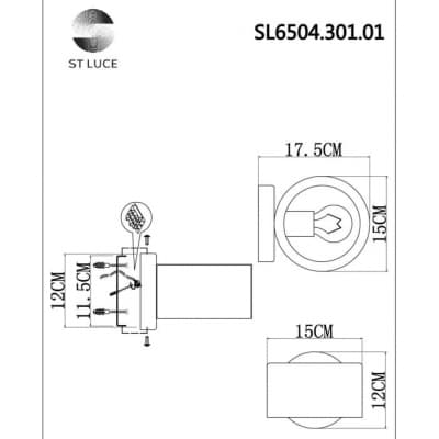 Бра ST Luce Vico SL6504.301.01