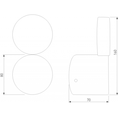 Настенный светильник Elektrostandard Brioni 40131/LED золото