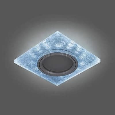 Встраиваемый светильник Gauss Backlight BL065 белый/серебро/хром GU5.3 Led 4100K
