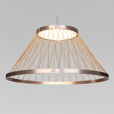Подвесной светильник Eurosvet Cesta 40017/1 LED коричневый